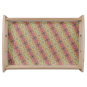 Textura #3 de la obra Piña Serving Tray