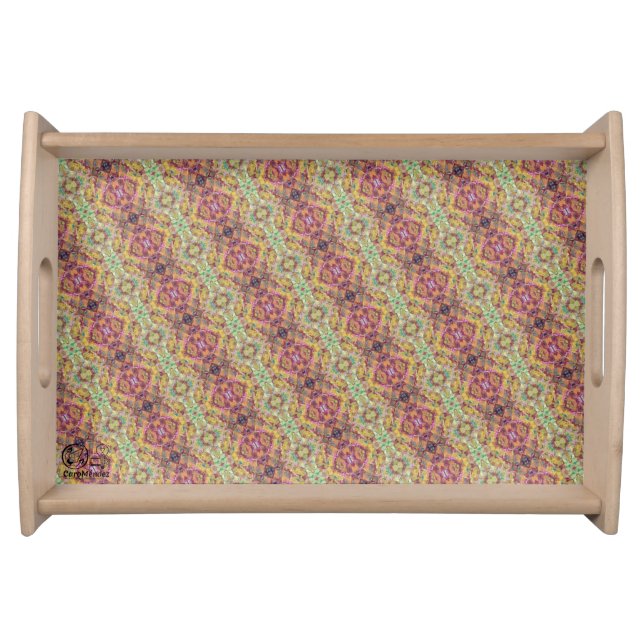 Textura #3 de la obra Piña Serving Tray (Front)