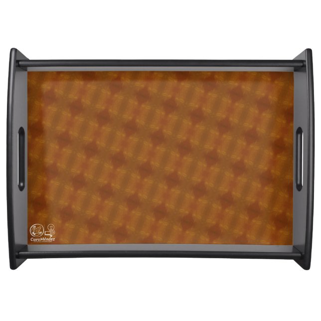 Textura #41 de la obra Nuit Serving Tray (Front)