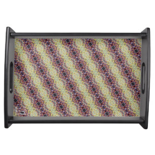 Textura #4 de la obra Piña Serving Tray