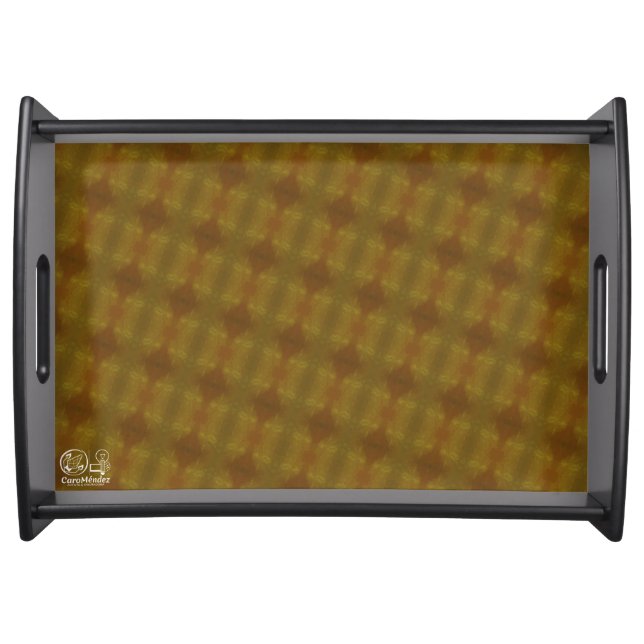 Textura #51 de la obra Nuit Serving Tray (Front)
