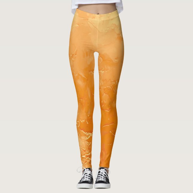 Textura #57 de la obra Nuit Leggings (Front)