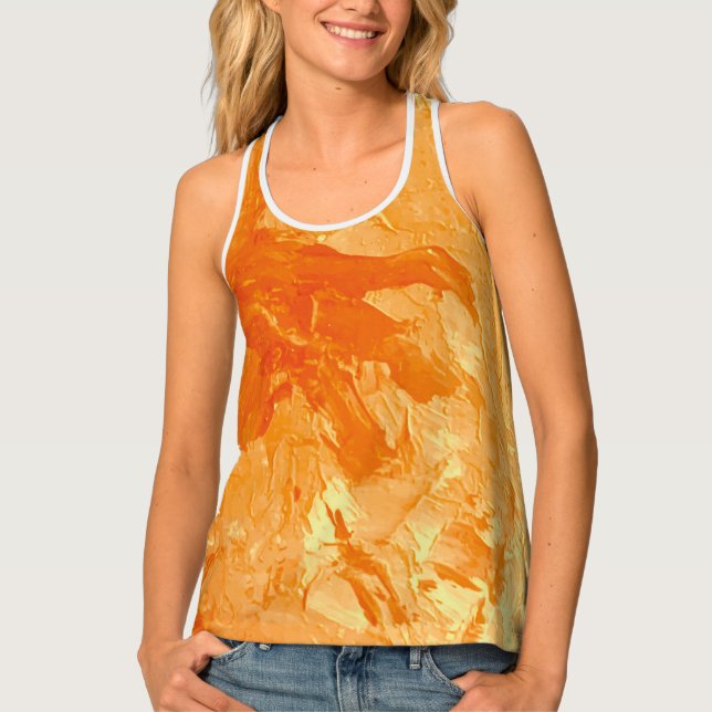 Textura #59 de la obra Nuit Tank Top (Front)