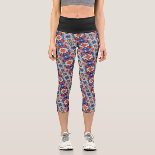 Textura #5 de la obra Piña Capri Leggings