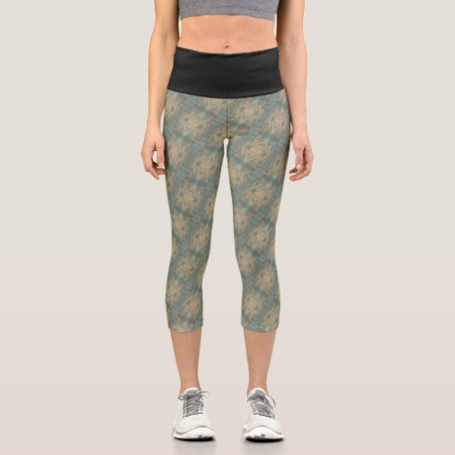 Textura #5 de obra La roca Capri Leggings