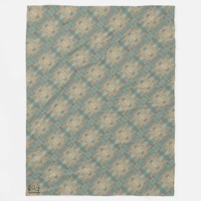 Textura #5 de obra La roca Fleece Blanket (Front)