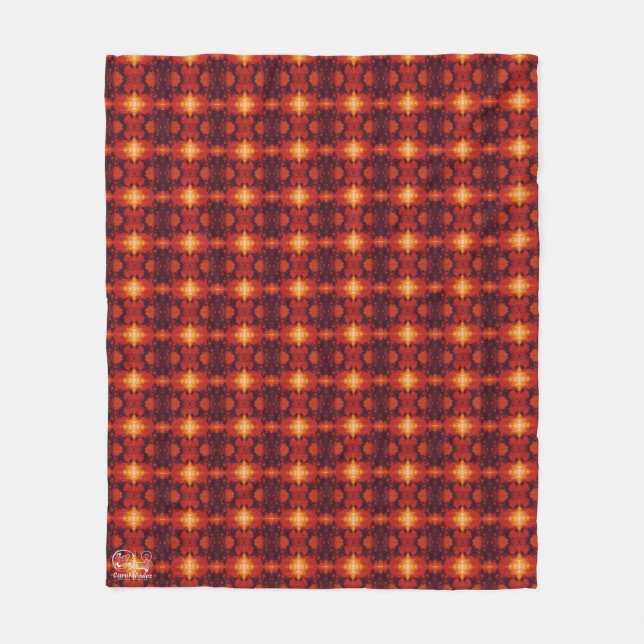 Textura #60 de la obra Nuit Fleece Blanket (Front)