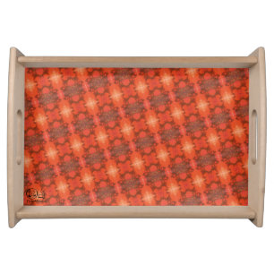 Textura #6 de la obra Nuit Serving Tray