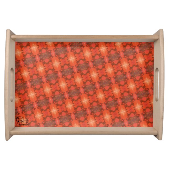 Textura #6 de la obra Nuit Serving Tray (Front)