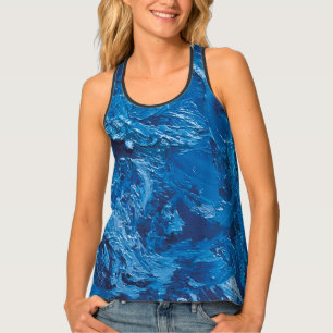 Textura #8 de obra Horizonte Tank Top
