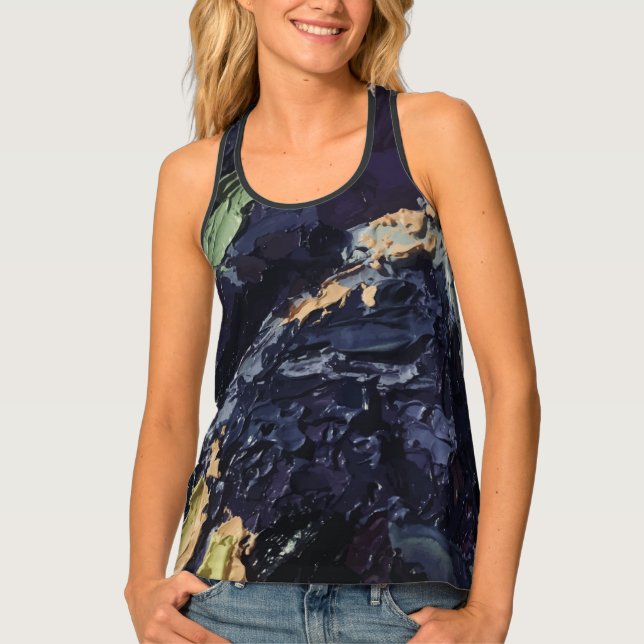 Textura #9 de la obra Maritimo Tank Top (Front)