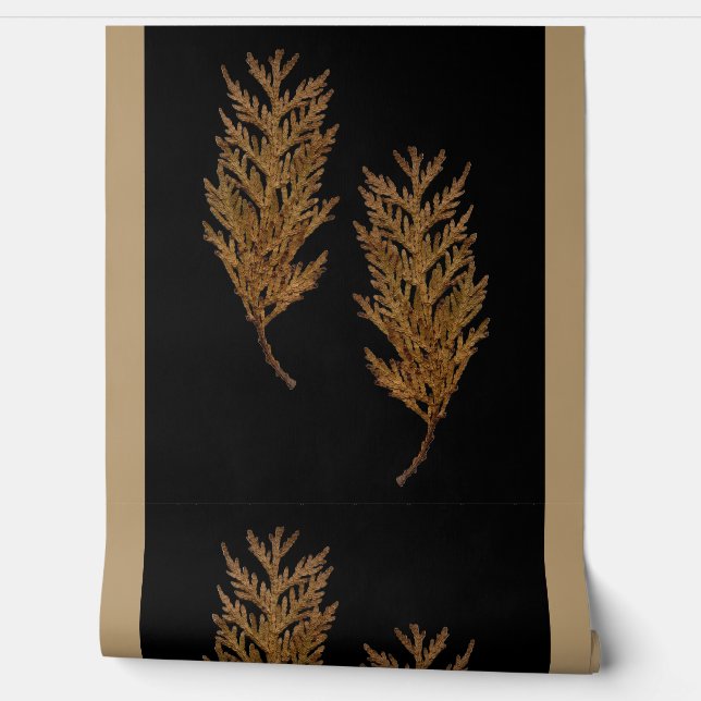 Textural Treasures of Winter (D4) on a Wallpaper (Unrolling)