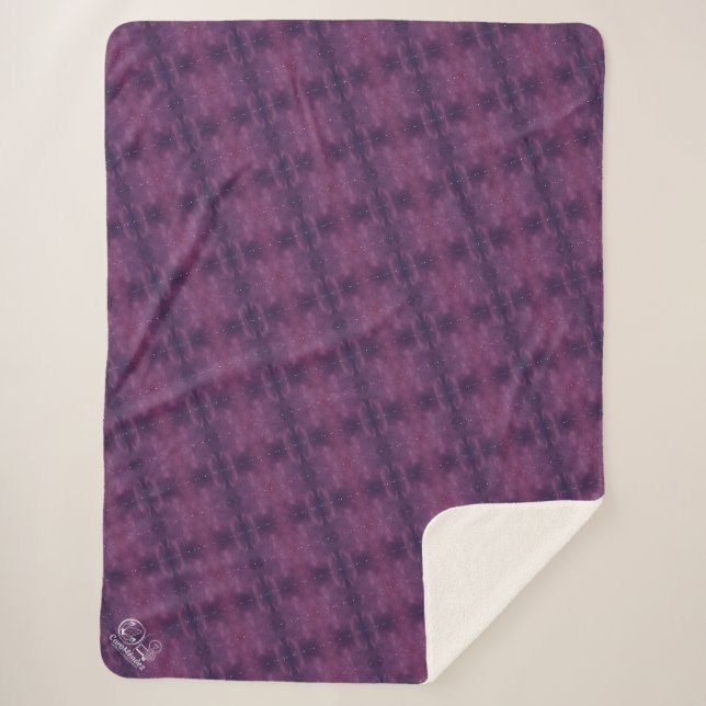 Texture #10 from the work Fantasy and Reality Sherpa Blanket (Front)