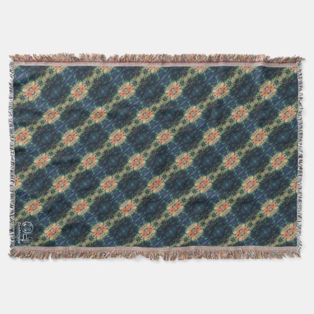 Texture #10 from the work Maritimo Throw Blanket (Front)