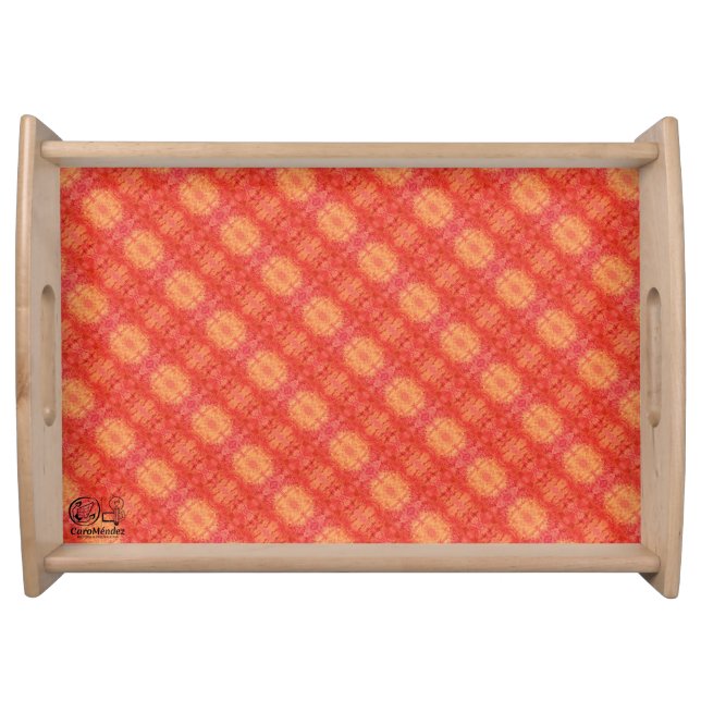 Texture #10 of Horizonte work Serving Tray (Front)