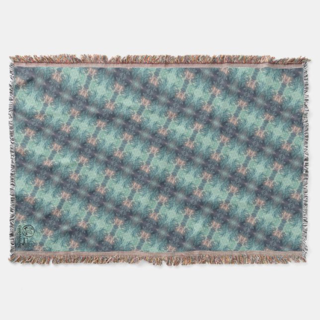 Texture #11 from the work Nuit Throw Blanket (Front)