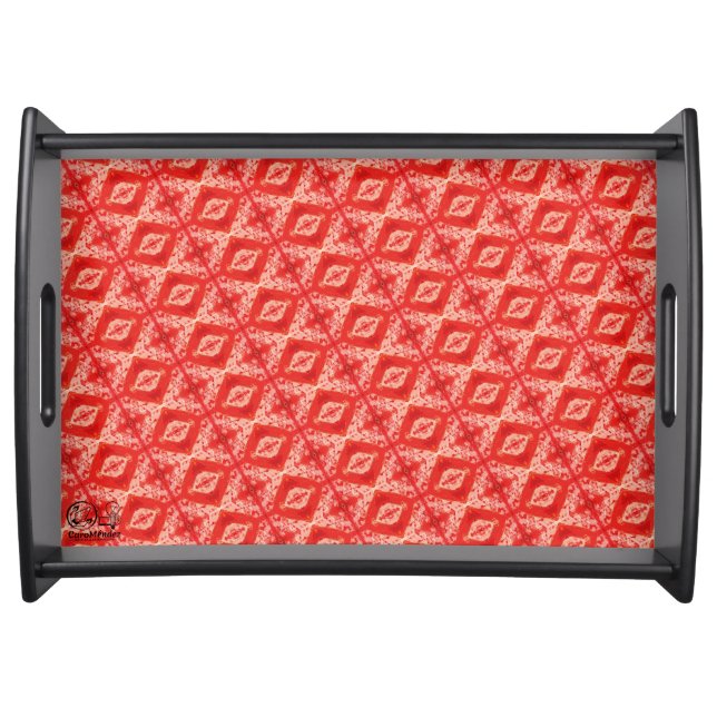 Texture #11 from the work The heart of the... Serving Tray (Front)