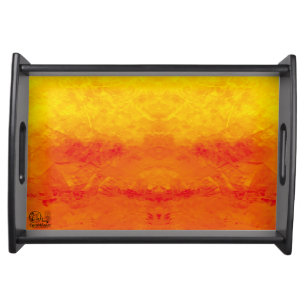 Texture #12 from the work Fantasy and reality Serving Tray