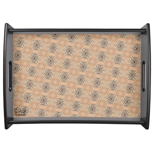 Texture #12 from the work Seeing Through the Eyes Serving Tray (Front)