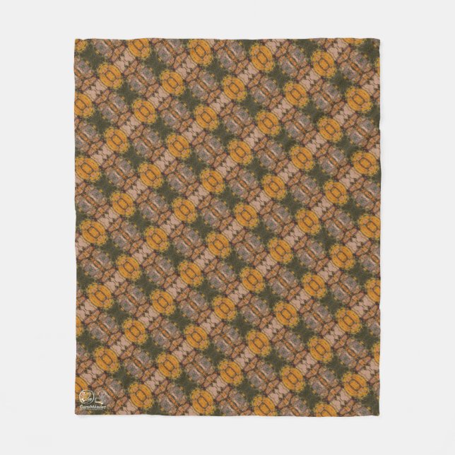 Texture #12 from work The Rock Fleece Blanket (Front)