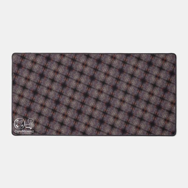 Texture #13.4 from work The Rock Desk Mat (Front)