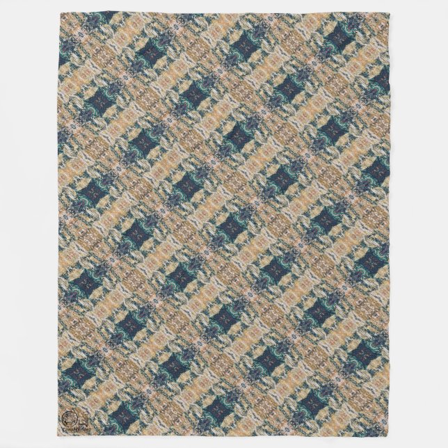 Texture #13 from work Dawn Fleece Blanket (Front)