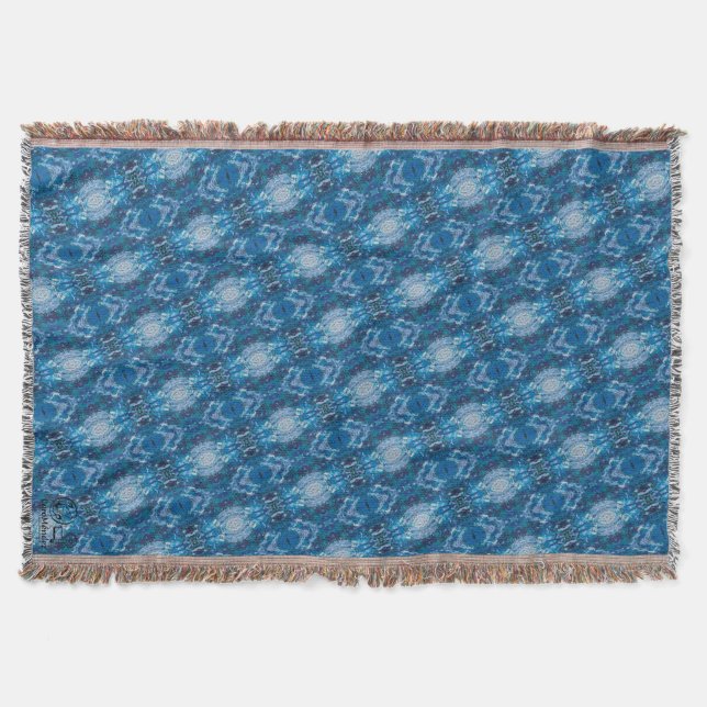 Texture #14 from the work Maritimo Throw Blanket (Front)