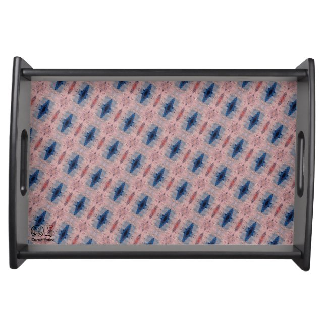 Texture #14 from the work Seeing Through the Eyes Serving Tray (Front)