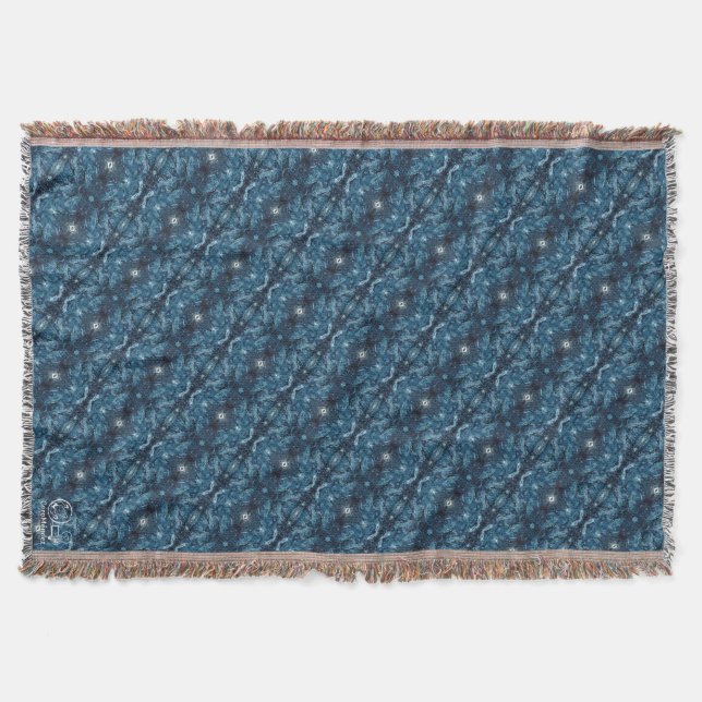 Texture #14 of work Horizon Throw Blanket (Front)