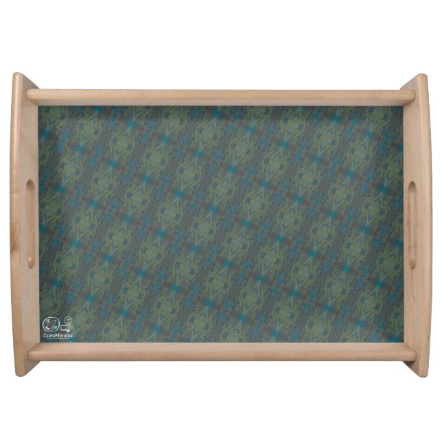 Texture #14 Rock Work Serving Tray (Front)