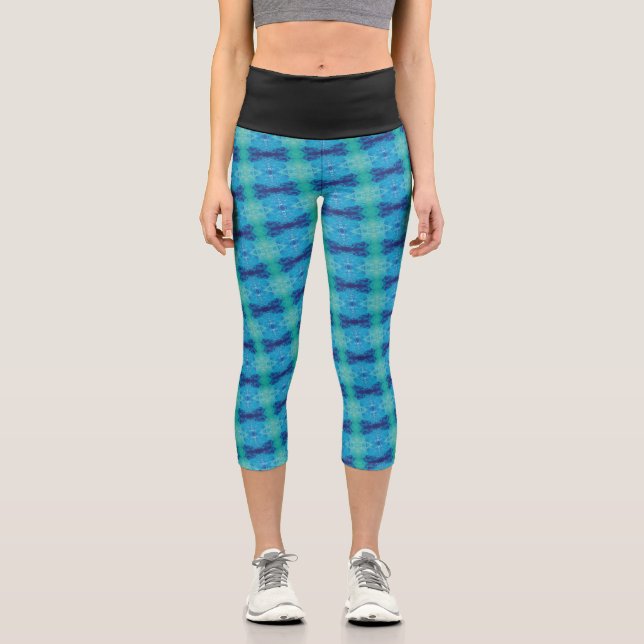Texture #16 from the work Still Life Capri Leggings (Front)