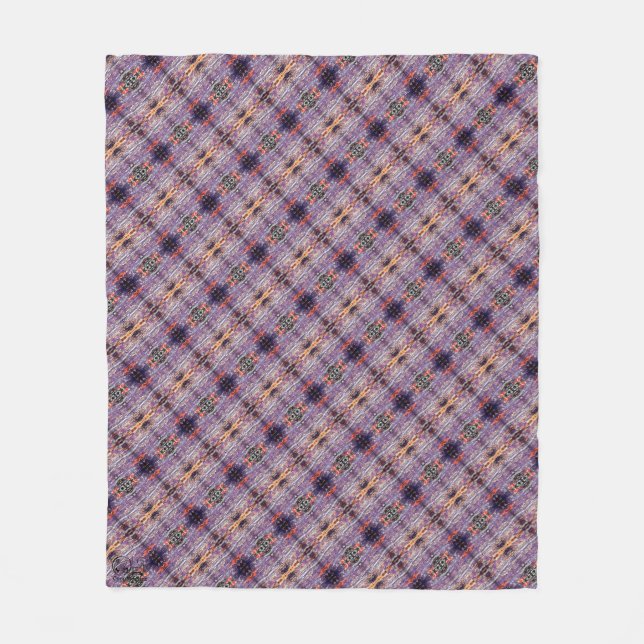 Texture #17.0 from work The Rock Fleece Blanket (Front)