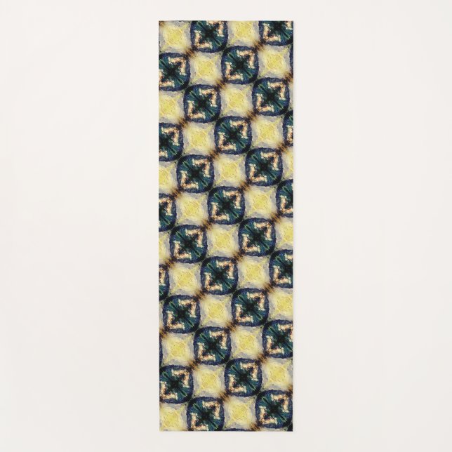 Texture #17.0 the work Seeing Through the Eyes Yoga Mat (Front)