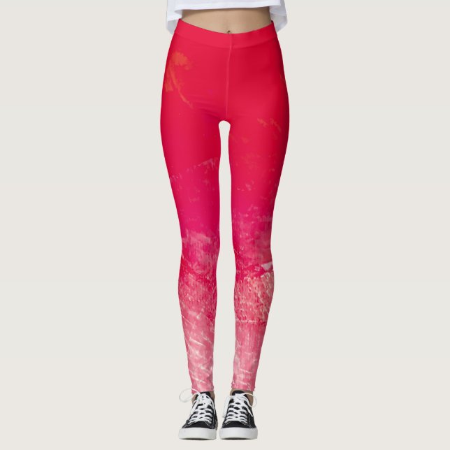 Texture #17 from the work Fantasy and reality Leggings (Front)