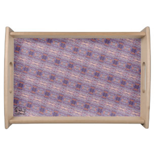 Texture #17 rockwork serving tray
