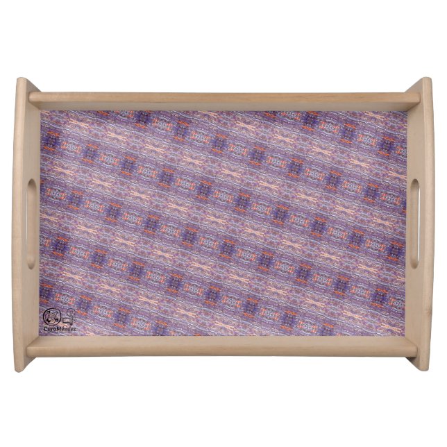 Texture #17 rockwork serving tray (Front)