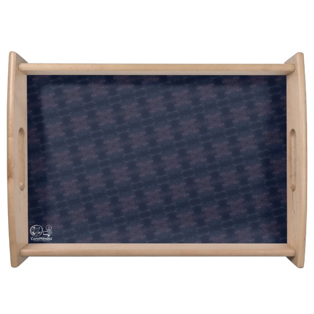 Texture #18 from the work Fantasy and reality Serving Tray (Front)