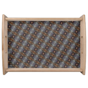 Texture #18 from work Dawn Serving Tray