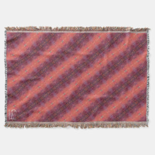 Texture #1 from the work The Sunset Throw Blanket