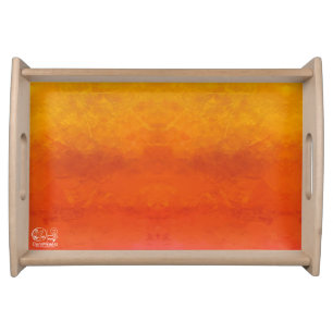 Texture #1 of the work Fantasy and reality Serving Tray