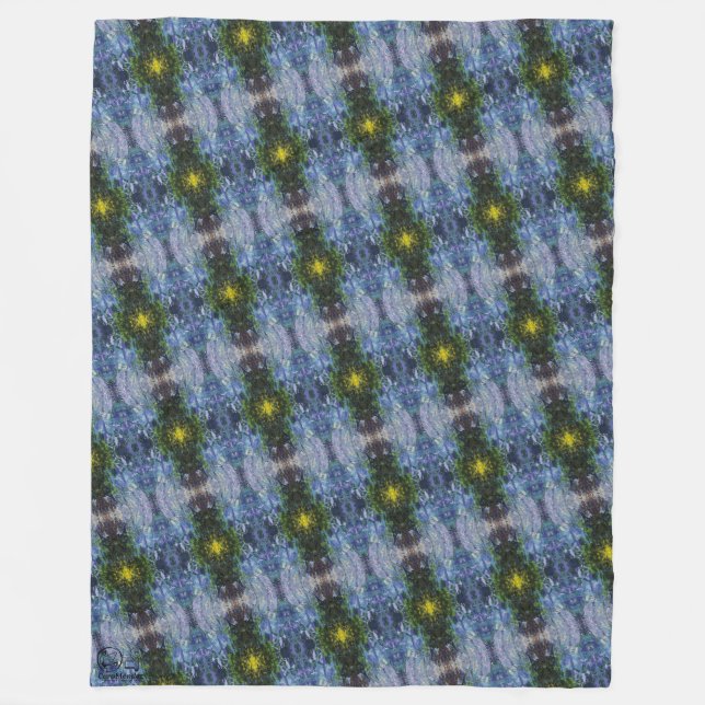 Texture #1 of the work Maritimo Fleece Blanket (Front)
