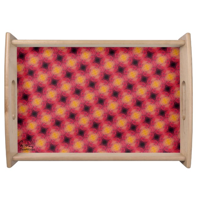 Texture #20 from Horizonte work Serving Tray (Front)