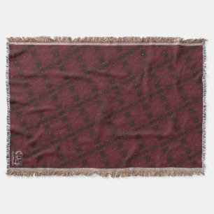 Texture #22 from the work Fantasy and reality Throw Blanket