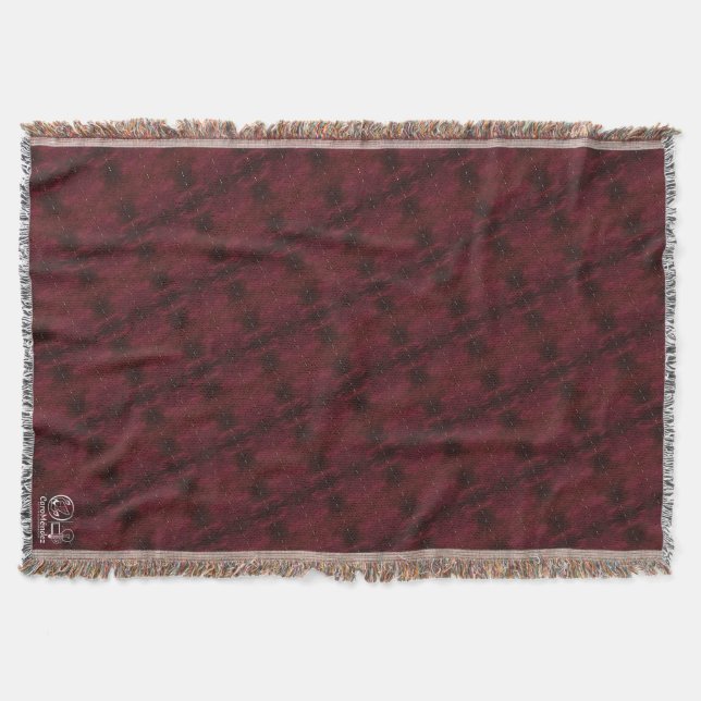 Texture #22 from the work Fantasy and reality Throw Blanket (Front)