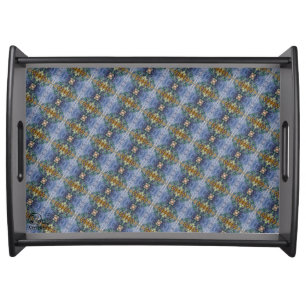 Texture #22 Work Dawn Serving Tray