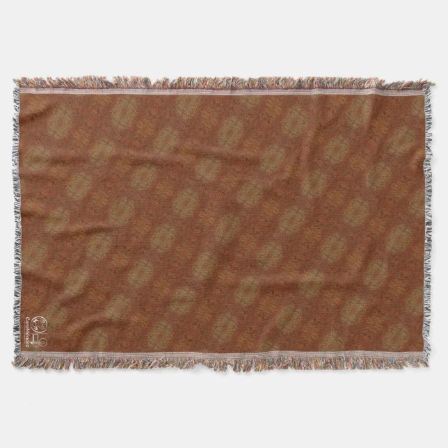 Texture #23 from work Horizon Throw Blanket (Front)