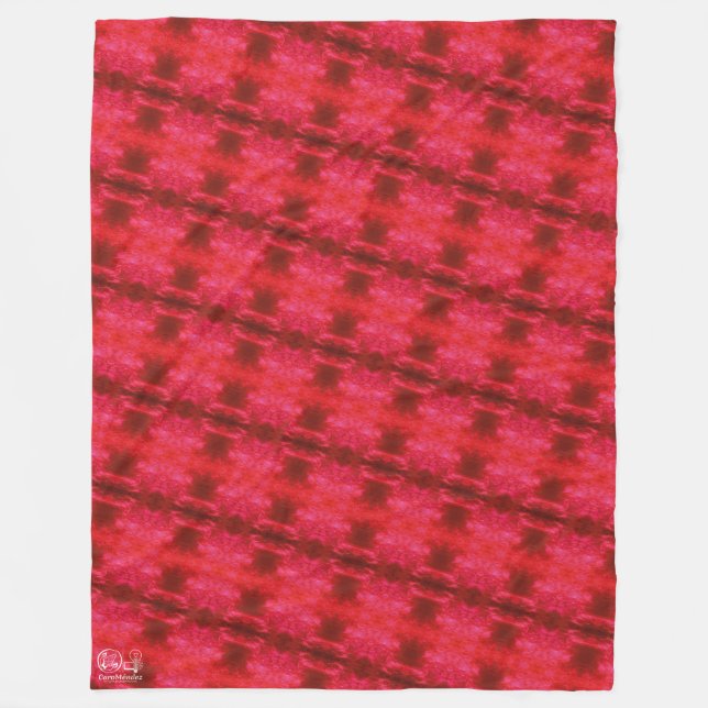 Texture #25 from the work Fantasy and Reality Fleece Blanket (Front)