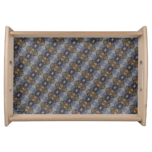 Texture #25 Work Dawn Serving Tray