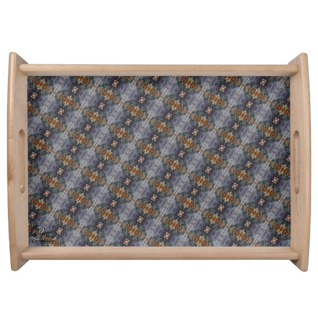 Texture #25 Work Dawn Serving Tray (Front)