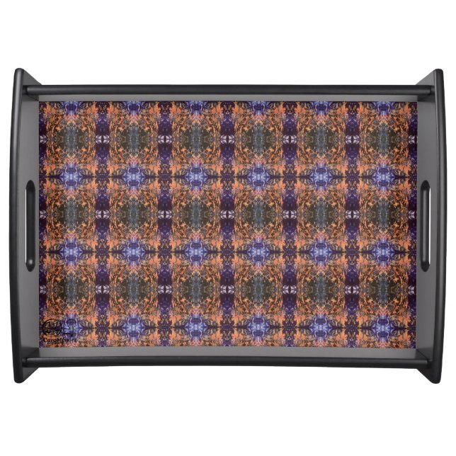 Texture #28 from Horizonte work Serving Tray (Front)